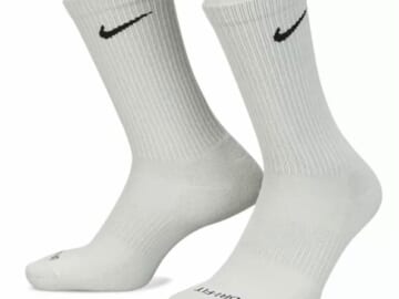 Men's Everyday Plus Cushioned Training Crew Socks (6 Pairs)