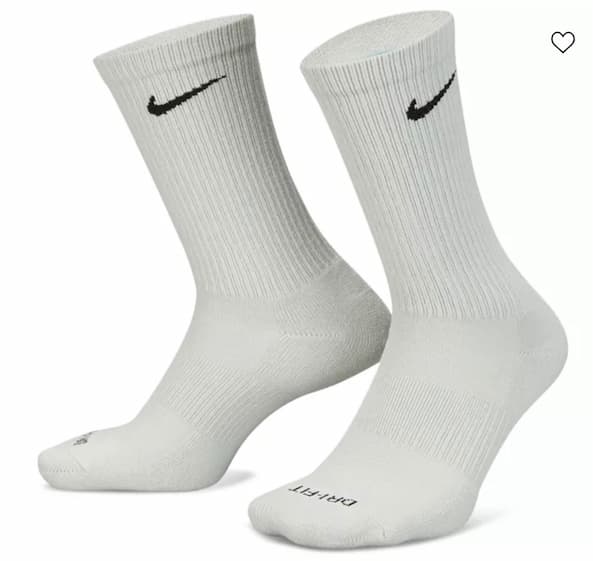 Men's Everyday Plus Cushioned Training Crew Socks (6 Pairs)