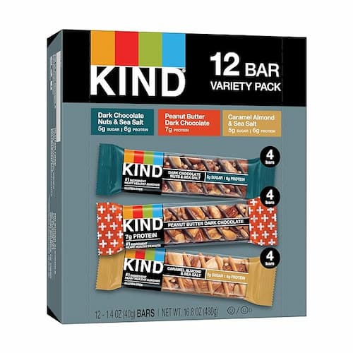 KIND Nut Bars Favorites Variety Pack 12-Count