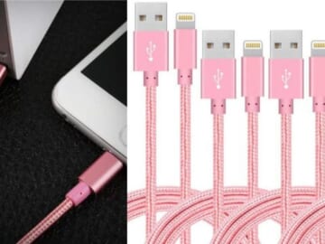 Amazon Code | iPhone Charger 4-Pack Just $5.39