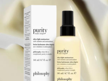 Today Only! Ulta Beauty philosophy Purity Made Simple Moisturizer $17 (Reg. $34)