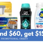 Amazon Stock Up | Spend $60, Get $15 Credit