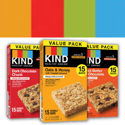 45-Count KIND Healthy Grains Bars Variety Pack as low as $10.80 After Coupon (Reg. $27) + Free Shipping – $3.60/ 15-Count Box or 29¢/ 1.2 Oz Bar – Gluten Free & Kosher