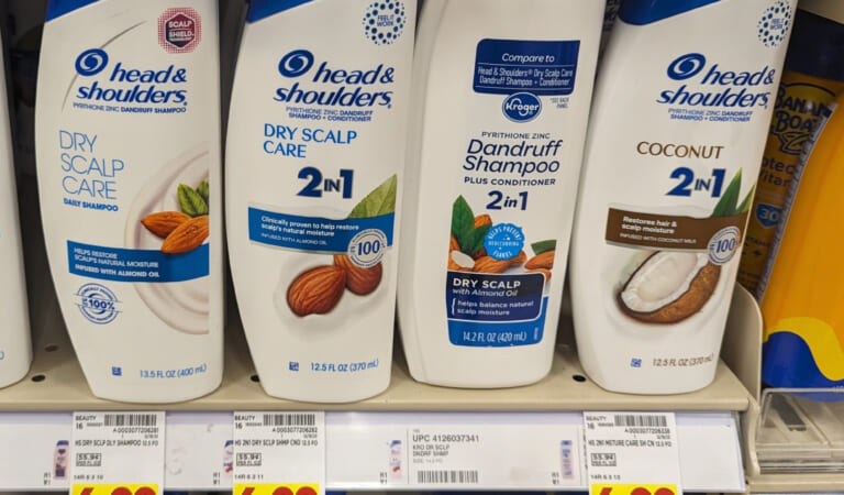 Head & Shoulders Products As Low As $4.49 At Kroger (Regular Price $6.99)