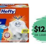 Amazon | Hefty Ultra Strong 80-Count Kitchen Trash Bags $12.20 Shipped