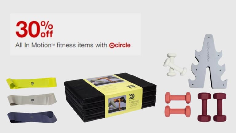 Target Circle | 30% Off All In Motion Fitness Gear