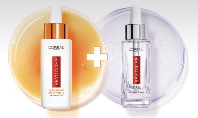 L'Oréal Paris 12% Pure Vitamin C & Hyaluronic Acid Plumping Serum