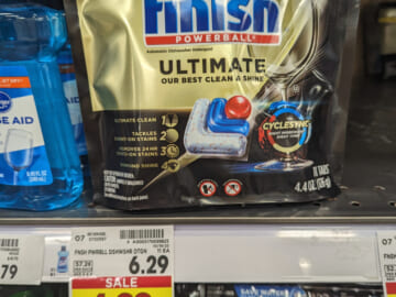 Finish Ultimate Detergent As Low As $1.99 At Kroger (Regular Price $6.29)