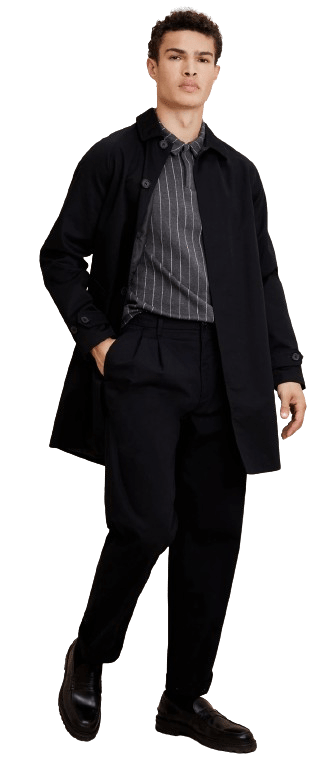 Banana Republic Factory Men's Jacquard Polo for $10 + free shipping w/ $50