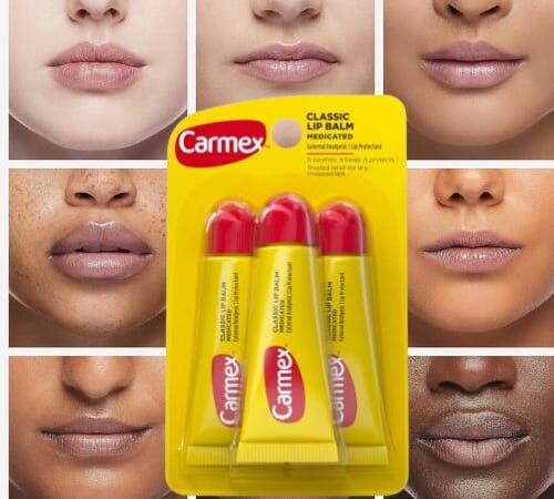 Carmex Original Flavor Moisturizing Lip Balm Tube, 3-Count $2.94 (Reg. $10) – 98¢ Each