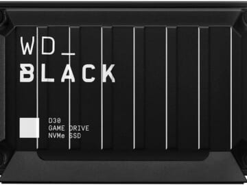 WD Black D30 2TB USB 3.0 External Portable Gaming SSD for $140 + free shipping