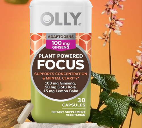 OLLY Plant Powered Focus Adaptogens 30-Count Capsules as low as $8.06 Shipped Free (Reg. $20) – 27¢/Capsule