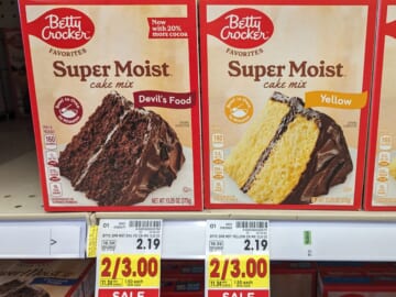 Grab A Deal On Betty Crocker Cake Mix & Frosting – As Low As $1.17 At Kroger