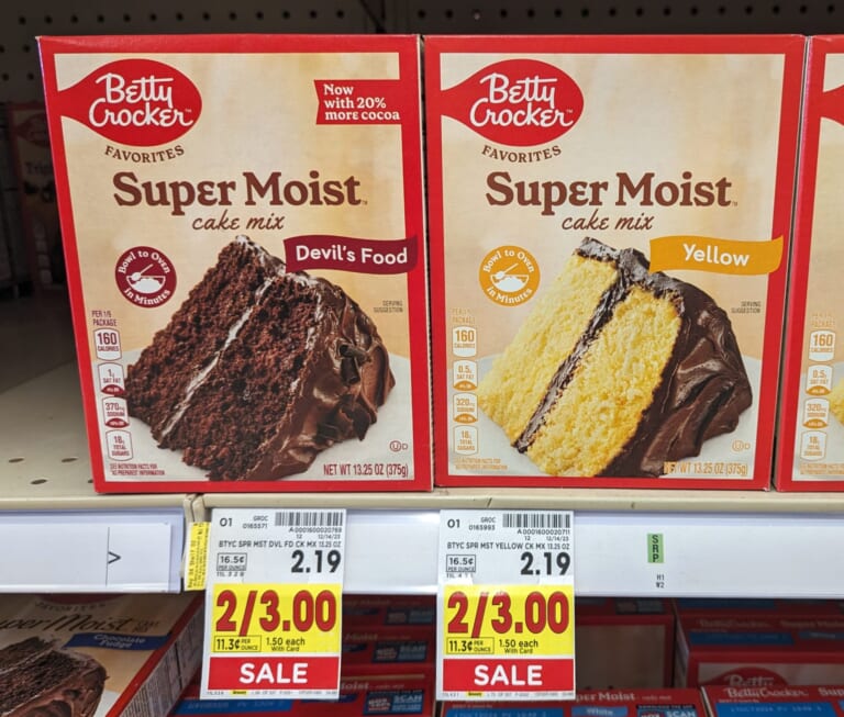 Grab A Deal On Betty Crocker Cake Mix & Frosting – As Low As $1.17 At Kroger