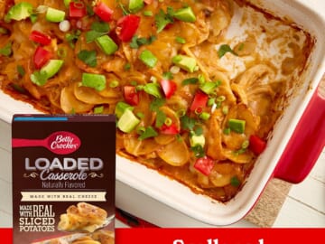 Betty Crocker Loaded Casserole Potatoes, 4.5 oz $1.65 After Coupon (Reg. $3) + Free Shipping
