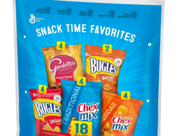 General Mills Snack Time Favorites (18 count) only $7.63!