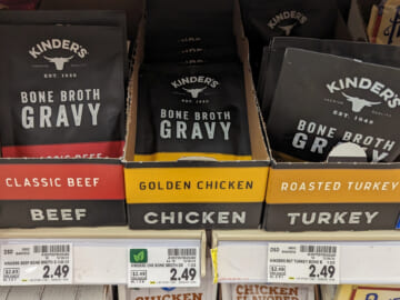 Kinder’s Roasted Turkey Bone Broth Gravy Just $1.99 At Kroger