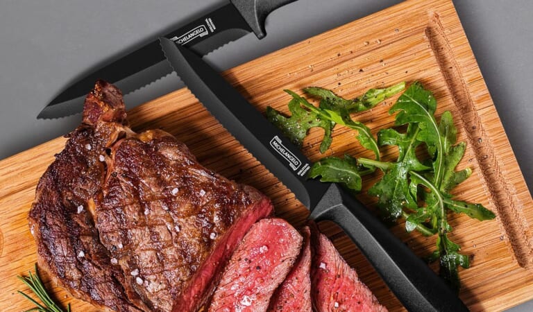 Steak Knife Set, 6-Piece $10.80 After Code (Reg. $35.99) + Free Shipping – $1.80 each