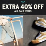 VANS | Extra 40% Off All Sale Items + Free Shipping