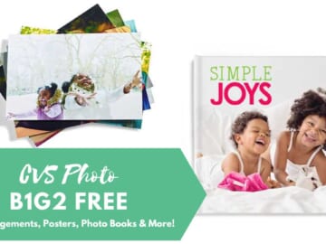 CVS Photo | B1G2 Free Enlargements, Photo Books & More!