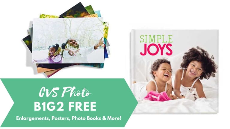 CVS Photo | B1G2 Free Enlargements, Photo Books & More!