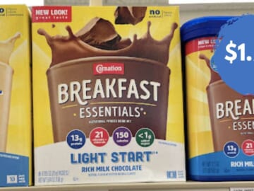 $1.74 Carnation Breakfast Essentials at Publix