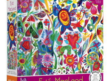 Ceaco Este Macleod Flower Heart 300-Piece Jigsaw Puzzle $8.54 (Reg. $12)