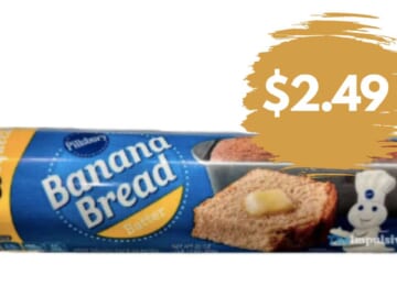 $2.49 Pillsbury Cut & Squeeze Banana Batter