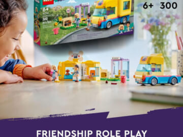 LEGO Friends Dog Rescue Van Building Toy, 300-Piece $20.39 (Reg. $30)