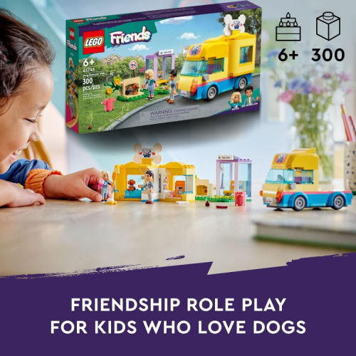 LEGO Friends Dog Rescue Van Building Toy, 300-Piece $20.39 (Reg. $30)