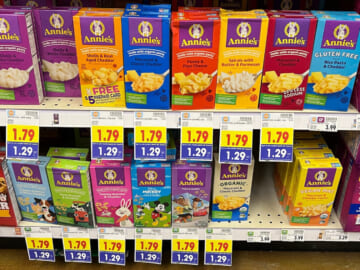 Annie’s Natural Macaroni & Cheese As Low As $1.04 At Kroger