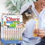 Churu Squeezable Creamy Puree Cat Treat, Tuna Variety Box, 20-Tubes as low as $8.61 After Coupon (Reg. $20) + Free Shipping – 43¢/Tube