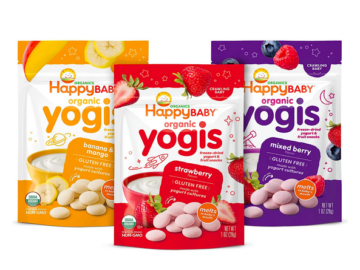 Happy Baby Organics Yogis Freeze-Dried Yogurt & Fruit Snacks
