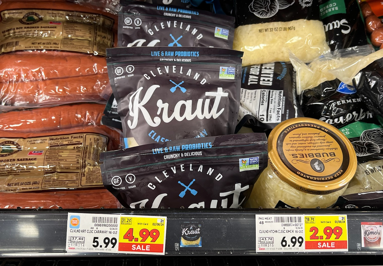 Cleveland Kitchen Sauerkraut Just $1.99 Per Bag At Kroger (Regular Price $5.99)