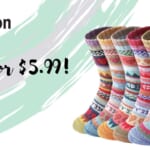 Amazon | Women’s Wool Socks 5 Pairs For $5.99!