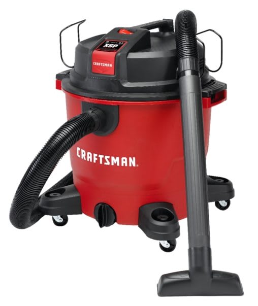 Craftsman 12V 16-Gallon 6.5-HP Corded Wet/Dry Shop Vacuum for $99 + pickup