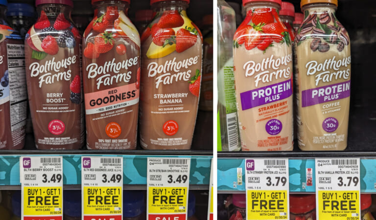 Bolthouse Farms Beverages As Low As $1.25 At Kroger