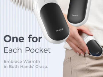 Magnetic Rechargeable Hand Warmers, 2-Pack $19.19 After Coupon (Reg. $24) – $9.60 each, 5 Colors