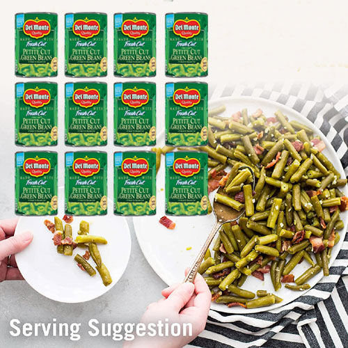 Del Monte Petite Cut Green Beans, 12-Pack as low as $8.83 Shipped Free (Reg. $16.80) – 44¢/Can!