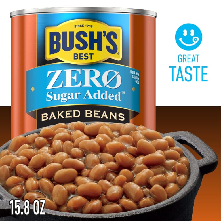 BUSH’S BEST Zero Sugar Added Baked Beans, 12-Pack as low as $14.60 Shipped Free (Reg. $25.06) – $1.22/ 15.8-Oz Can