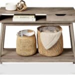 Mid-Century Modern Hallway Console Table