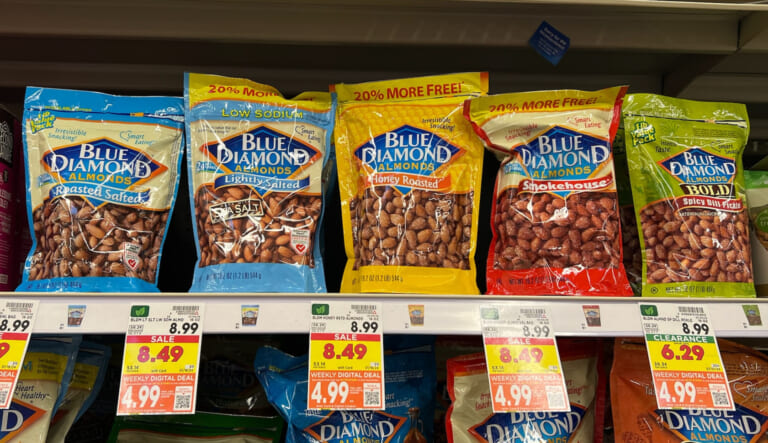 Blue Diamond Almonds As Low As $4.99 At Kroger