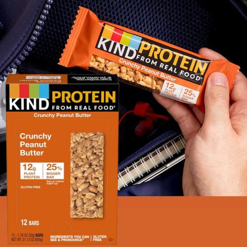 Kind Crunchy Peanut Butter Protein Bars, 12-Count as low as $7.79 Shipped Free (Reg. $42.50) – 65¢/Bar