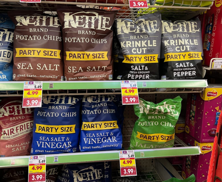 Kettle Brand Potato Chips Just $2.99 At Kroger