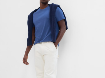 Gap Factory Everyday Soft Crewneck T-Shirt for $4 in cart + free shipping w/ $50