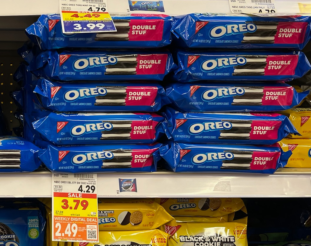 Oreo Cookies As Low As $2.49 At Kroger (Regular Price $4.29)