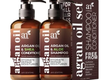 Argan Oil Shampoo and Conditioner Set only $11.97 {Over 8,000 Five-Star Reviews!}
