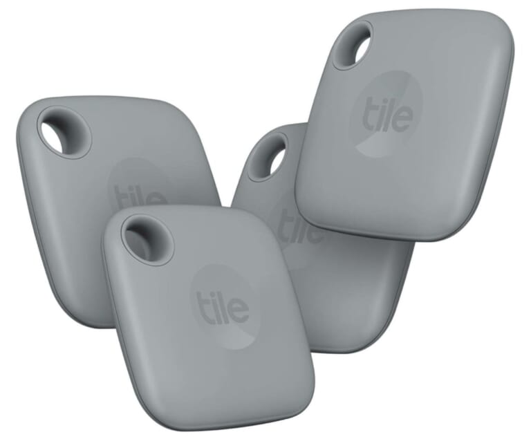 Tile Mate (2022) Bluetooth Tracker 4-Pack for $38 + free shipping