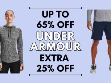 Up to 65% Off at Under Armour!
