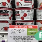 FREE So Delicious Coconutmilk Yogurt at Publix